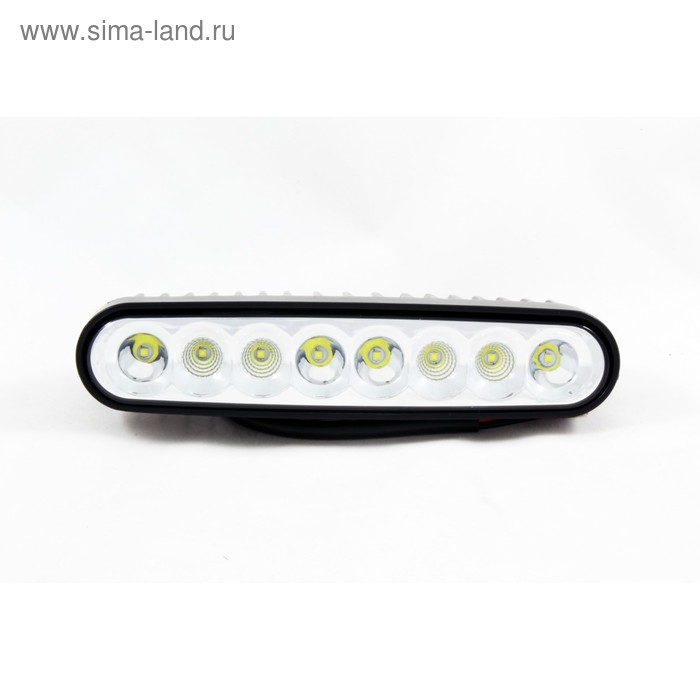 

Фара светодиодная OFF ROAD, KS-WC108S, 8 диодов, 24 Вт, 4 диода направленный свет + 4 диода рассеиваемый свет, алюминиевый корпус, пылевлагозащищенный, 165х52х35 мм, 12/24 В
