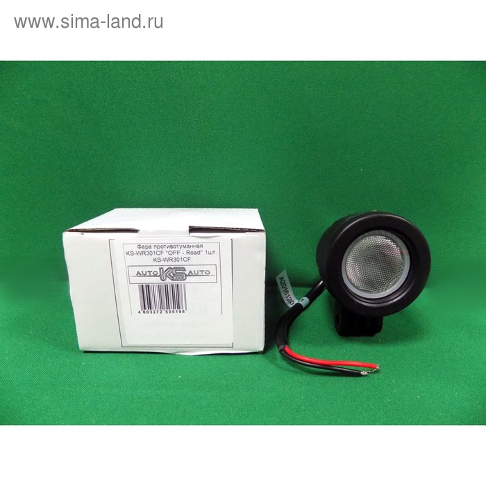 

Фара светодиодная OFF ROAD, KS-WR301CF, 1 диодов х 10W (Cree LED), рассеиваемый свет, алюминиевый корпус, пылевлагозащищенный, 55х65х55 мм, 9-32 В