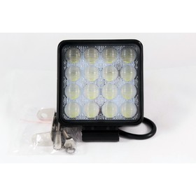 

Фара светодиодная OFF ROAD, KS-WSQ 016F-LENS, 16 диодов, 48 Вт, линза, рассеиваемый свет, алюминиевый корпус, пылевлагозащищенный, 110х45х125 мм, 12/2