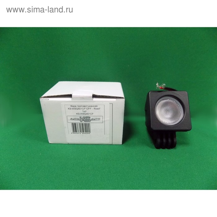 

Фара светодиодная OFF ROAD, KS-WSQ401CF, 1 диодов х 10W (Cree LED), рассеиваемый свет, алюминиевый корпус, пылевлагозащищенный, 50х60х50 мм, 9-30 В