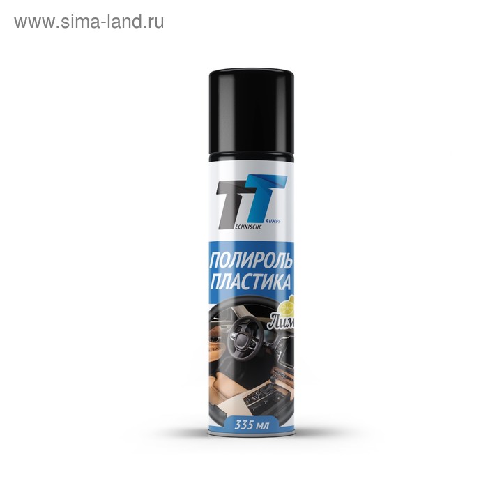 Полироль пластика ТТ, лимон, 335 мл, PP03-L/011, аэрозоль