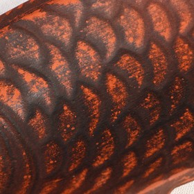 Селёдочница "Рыбка", красная глина, 33 см от Сима-ленд