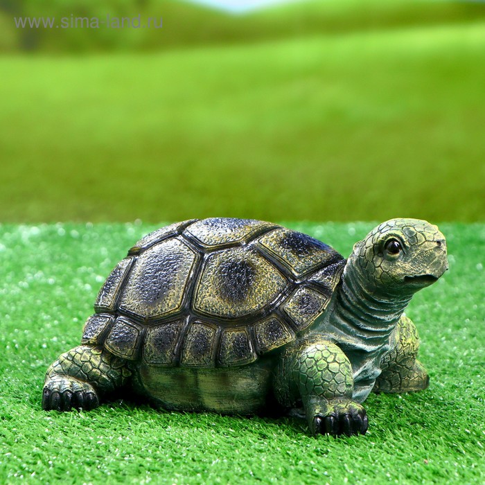Садовая фигура Черепаха 21,5х17х11см садовая фигура черепаха большая высота 21 см