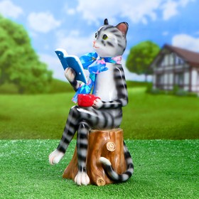 

Садовая фигура "Кошка Маркиза" 15х17х40см