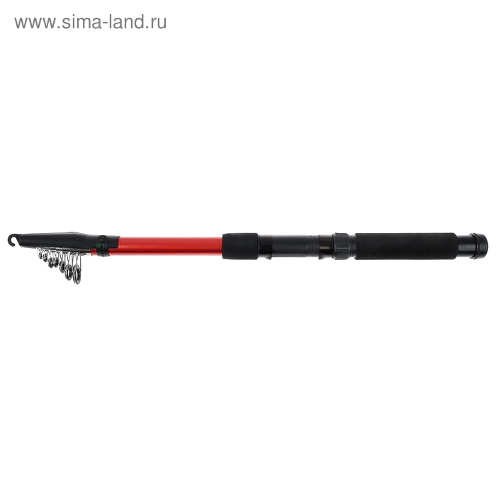 

Удилище телескопическое с кольцами, длина 4,5 м