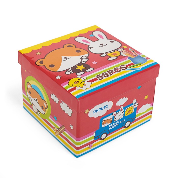 Набор для детского творчества, 58 предметов, микс