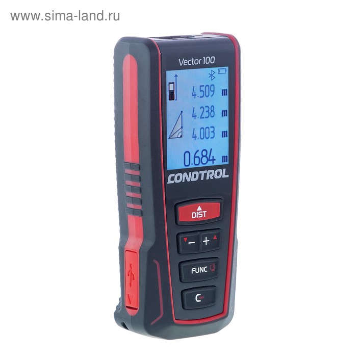 

Лазерный дальномер CONDTROLVector 100 1-4-100, 0,05-100 м, ±1,5