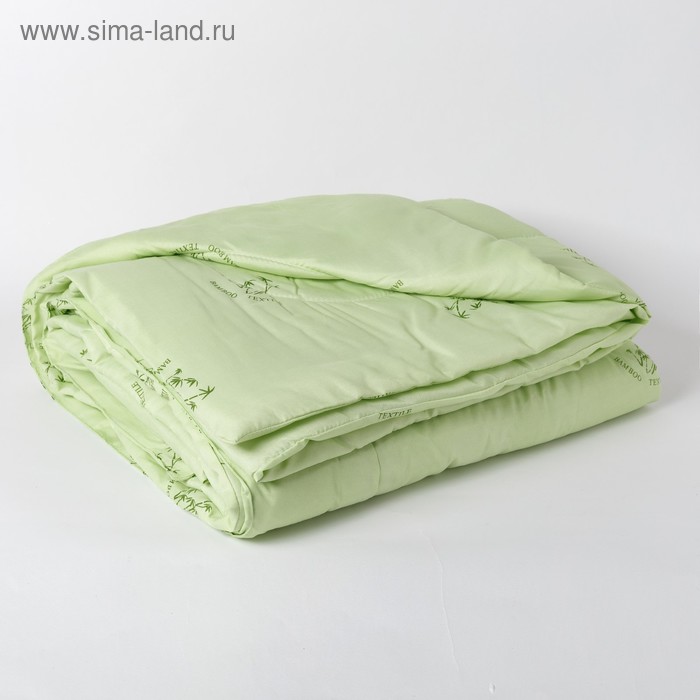 Одеяло Эконом Бамбук 172х205 см, полиэфирное волокно, 100гр/м, пэ 100% одеяло бамбук 220х205 см полиэфирное волокно 200 гр м пэ 100%