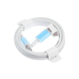 

Кабель LuazON CAB-4, Type C - Lightning, 2 А, 1 м, для зарядки и синхронизации, белый