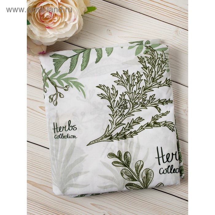 

Наволочка к подушке для беременных Soft Collection, размер 25×170 см, папоротники