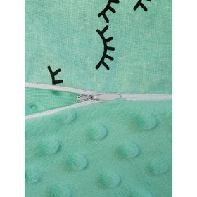 Подушка для беременных анатомическая, размер 72 × 340 см, реснички, мятный от Сима-ленд