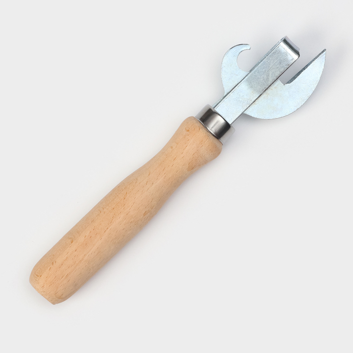 

Открывалка не клепаная, 17×4 см, цинк, с деревянной ручкой из бука