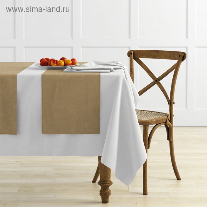 фото Комплект дорожек на стол «ибица», размер 43 х 140 см - 4 шт, цвет горчичный pasionaria