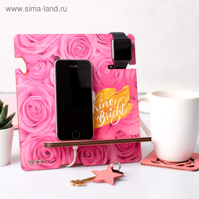 

Органайзер составной "Shine Bright" розы, 19,5 х 20,5 см