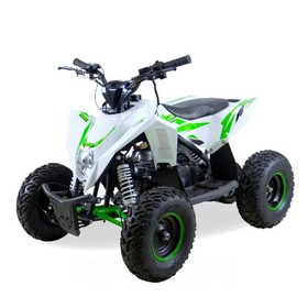

Детский квадроцикл бензиновый MOTAX GEKKON 70cc 1+1 (реверс), бело-зеленый