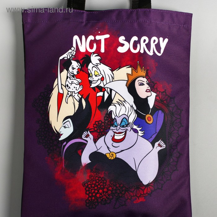 

Сумка текстильная «Not sorry», 31 x 40,5 см, отдел без молнии, без подклада