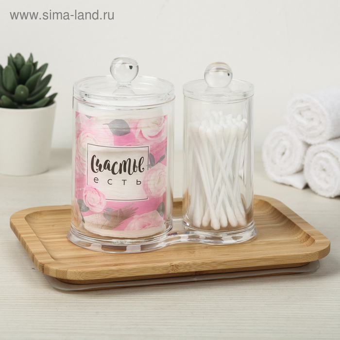 

Органайзер 2в1 "Цветы", 13,5 х 14 см