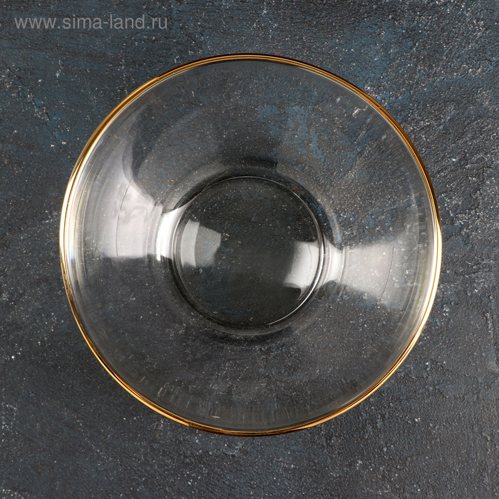 

Салатник, 1,75 л, с отводкой золотой