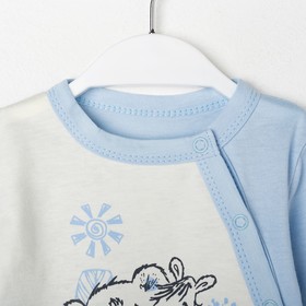 

Боди, цвет голубой, рост 56 см (40)