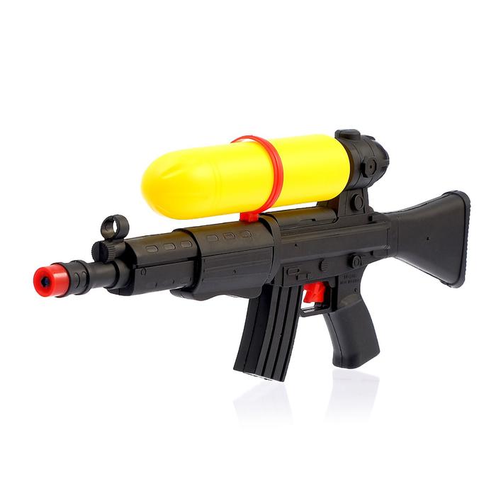 Водный пистолет «Спецагент», с накачкой, 49 см водный пистолет истребитель с накачкой