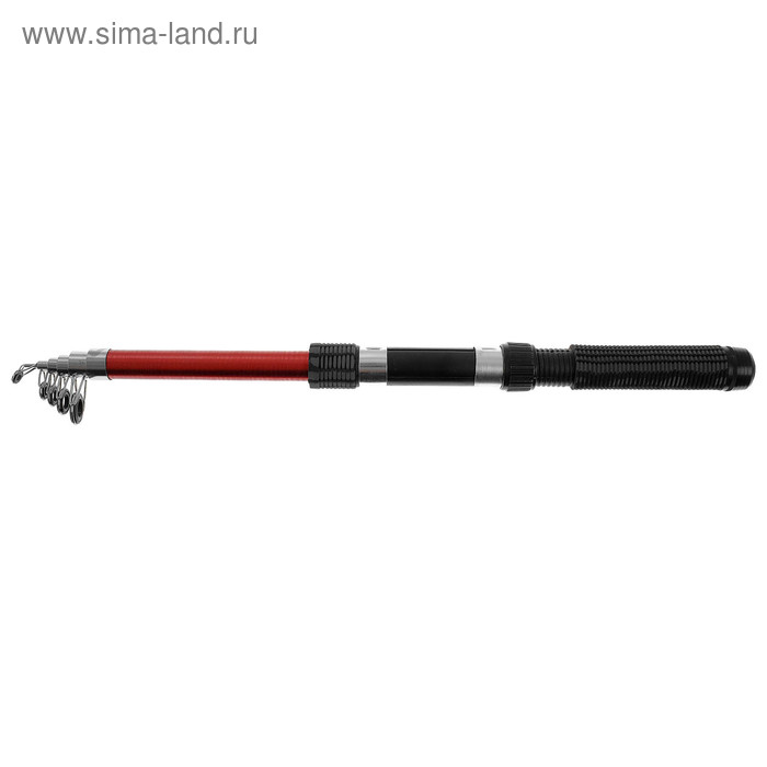 

Удилище телескопическое с кольцами, длина 2,1 м