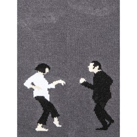 

Носки женские, цвет тёмно-серый, размер 25