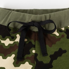 

Штаны Крошка Я "Millitary", зелёный, р.26, рост 74-80 см