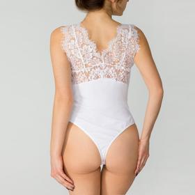 

Боди женское эротическое, цвет белый, размер 48 (XL)