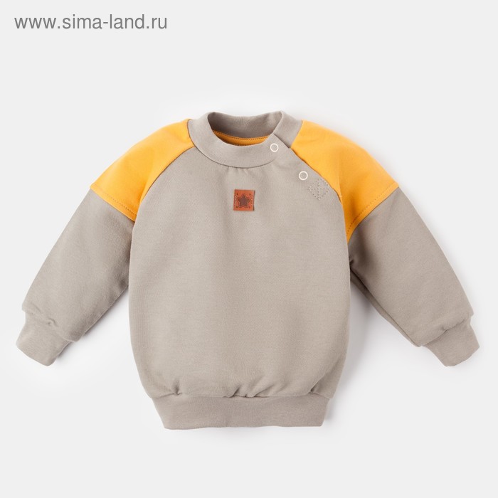 Свитшот Крошка Я Millitary бежевый р30 рост 98-104 см 564₽
