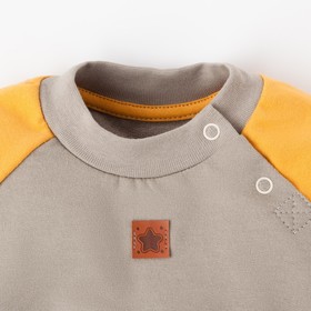 

Свитшот Крошка Я "Millitary", бежевый, р.30, рост 98-104 см