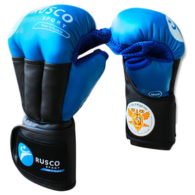 

Перчатки RUSCO SPORT для рукопашного боя PRO, 8 унций, цвет синий