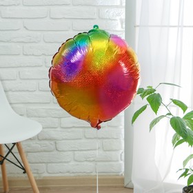 

Шар фольгированный 18" "Круг", разноцветный