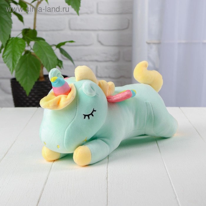 Мягкая игрушка «Единорог», радужные крылья, 26 см, цвета МИКС мягкая игрушка кот 26 см цвета микс