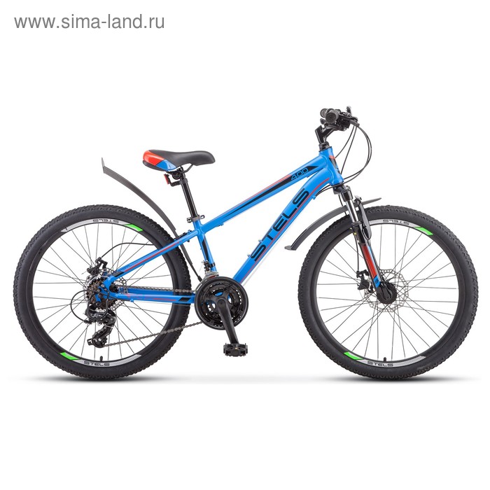 фото Велосипед 24" stels navigator-400 md, f010, цвет синий/красный, размер 12"