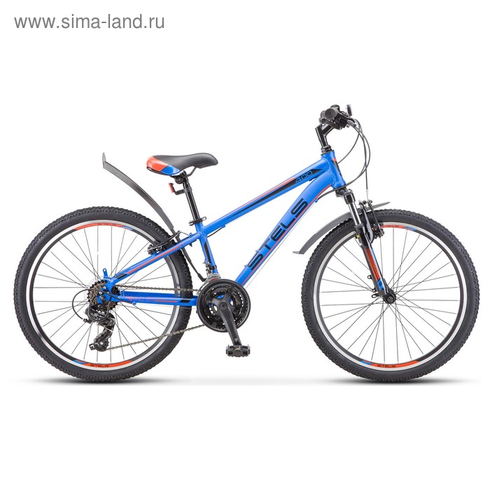 фото Велосипед 24" stels navigator-400 v" f010, цвет синий/красный, размер 12"