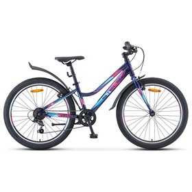 

Велосипед 24" Navigator-420 V, V030, цвет тёмно-синий, размер рамы 13"
