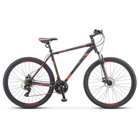 

Велосипед 29" Stels Navigator-900 MD, F010, цвет чёрный/красный размер 19"
