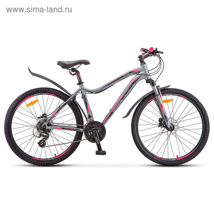 фото Велосипед 26" stels miss-6100 d, v010, цвет серый, размер 17"