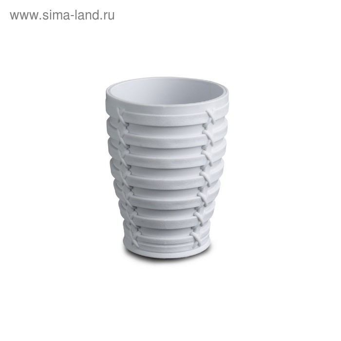

Стакан для пасты и щётки Palm, пластик, цвет белый