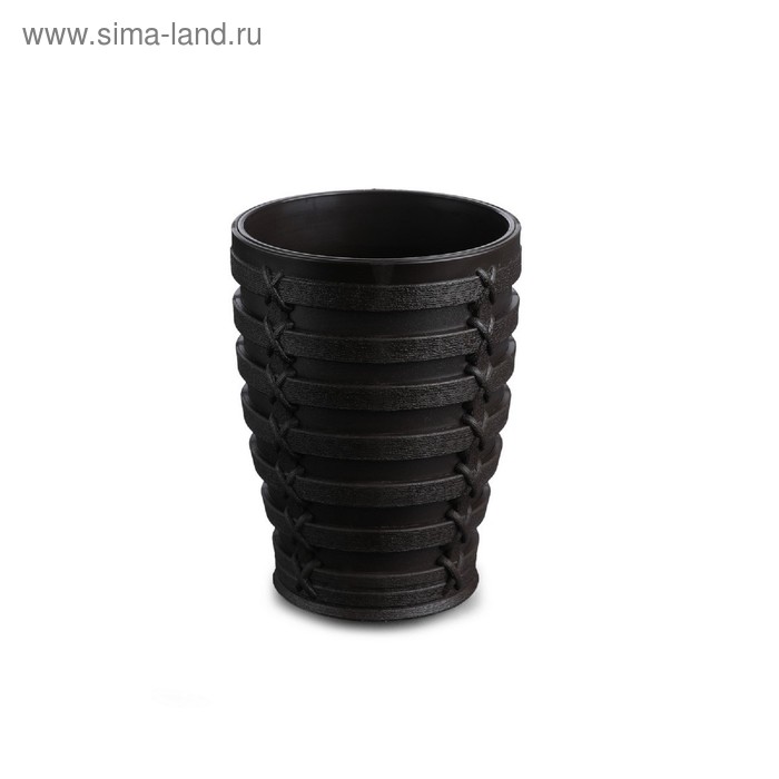

Стакан для пасты и щётки Palm, пластик, цвет коричневый