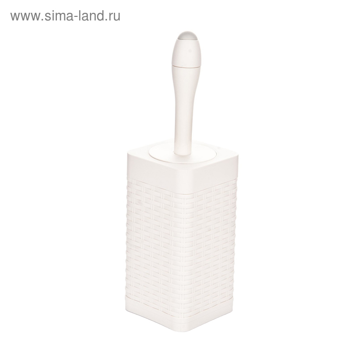 

Ёршик для туалета Rattan, дозатор для моющего средства, цвет бежевый