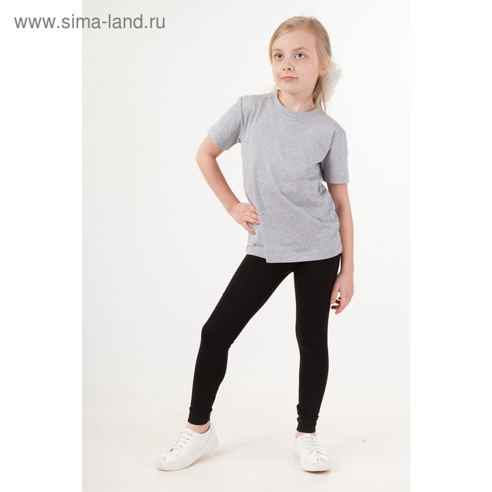 

Легинсы для девочки, рост 104 см, цвет чёрный