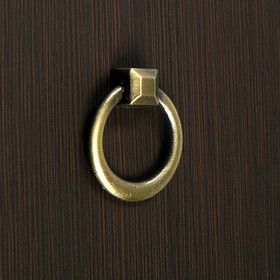

Ручка кнопка ТУНДРА РК121AB (LM014AB), цвет бронза