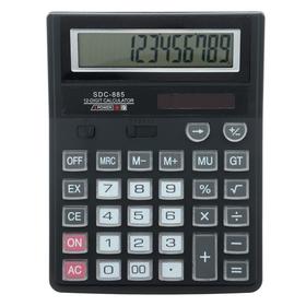 Калькулятор настольный, 12 - разрядный, SDC - 885, двойное питание Ош