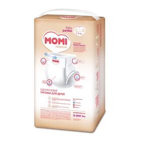 

Подгузники-трусики MOMI Premium L (9-14 кг), 44 шт
