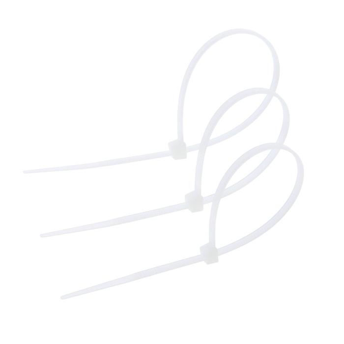 

Нейлоновый хомут 3,6х200 белый, 100 шт.