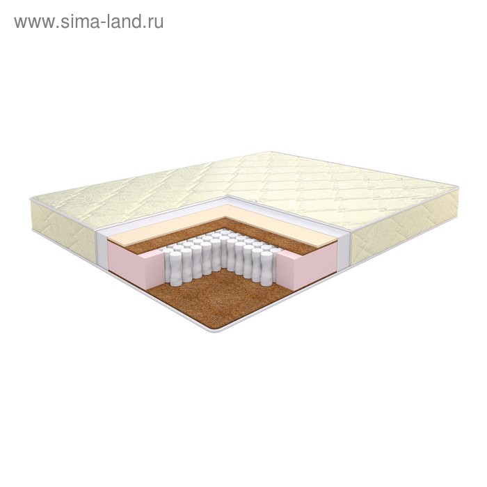 

Матрас Flowers double Lux, размер 90 × 200 см, высота 17 см, трикот