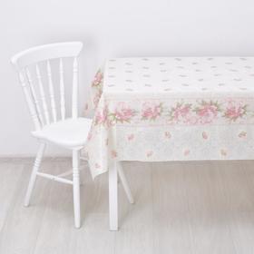 

Клеёнка ажурная Lace «Пионы», ширина 137 см, рулон 20 метров, цвет розовый