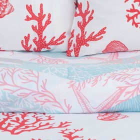 

Постельное бельё «Этель» 2 сп Sea caress 175*215 см, 200*220 см, 70*70 см - 2 шт