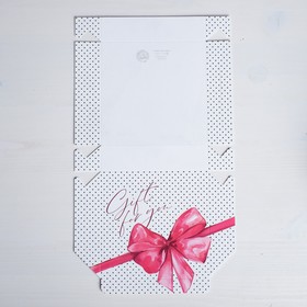 Коробка складная Gift for you, 14 × 14 × 3,5 см от Сима-ленд